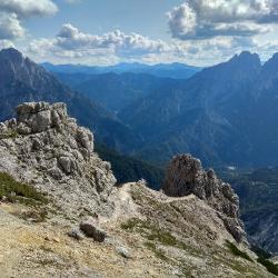 Südwandband Klettersteig Buchstein