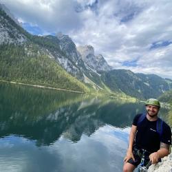 Laserer alpin Klettersteig